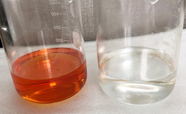 معدات إزالة لون الزيت